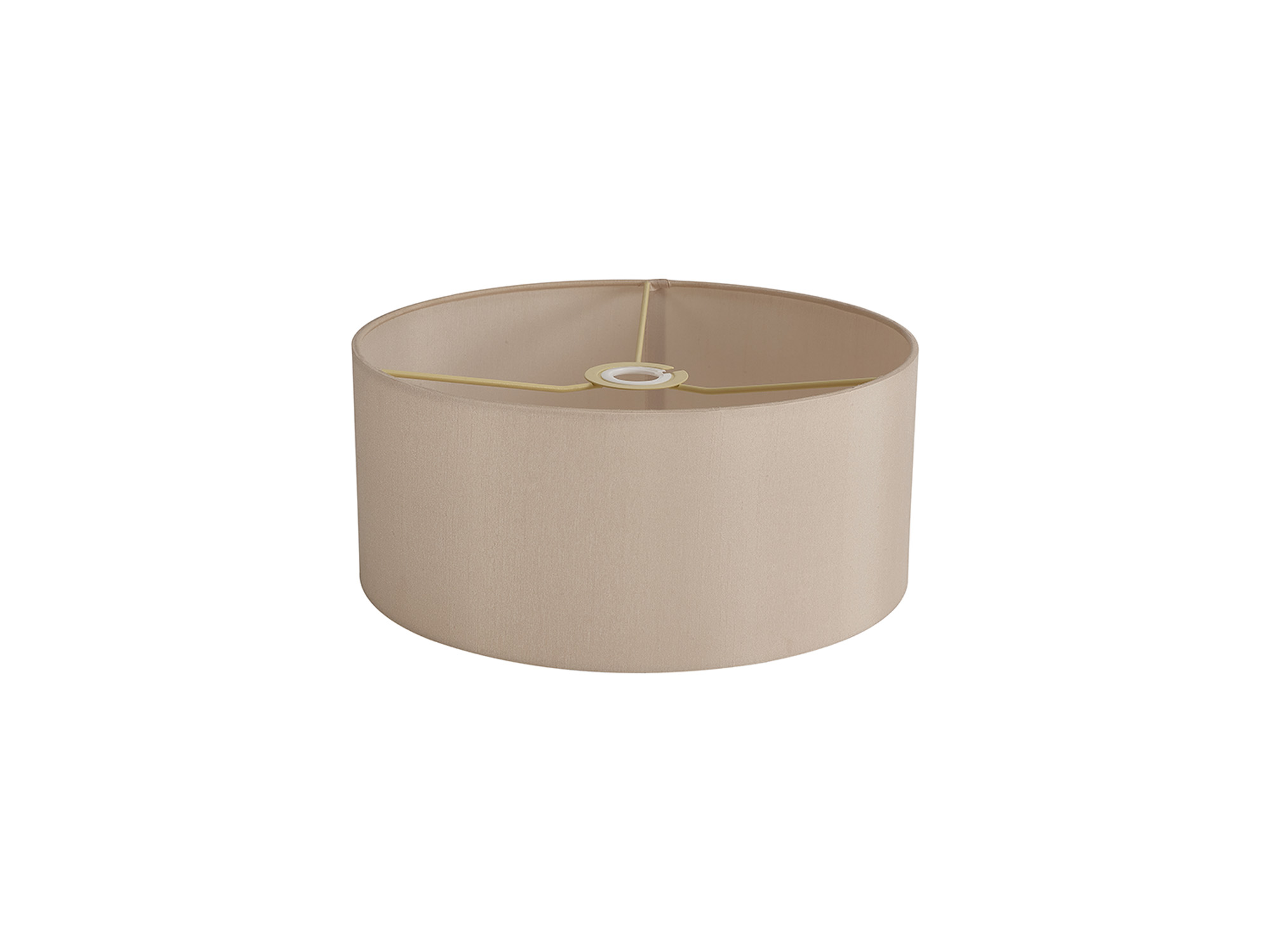 D0855  Serena 35cm Faux Silk Fabric Shade Nude Beige, Moonlight